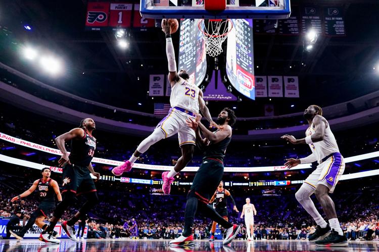 76ers James Basketball