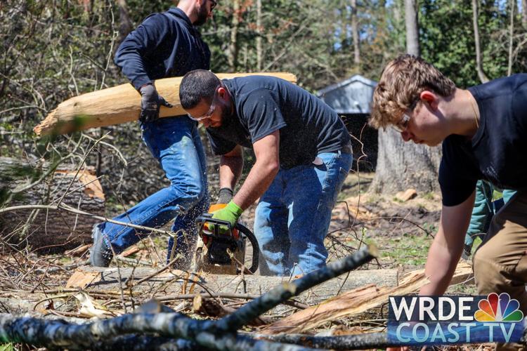 Some Sunday cleanup volunteers.