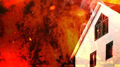 house fire explosion