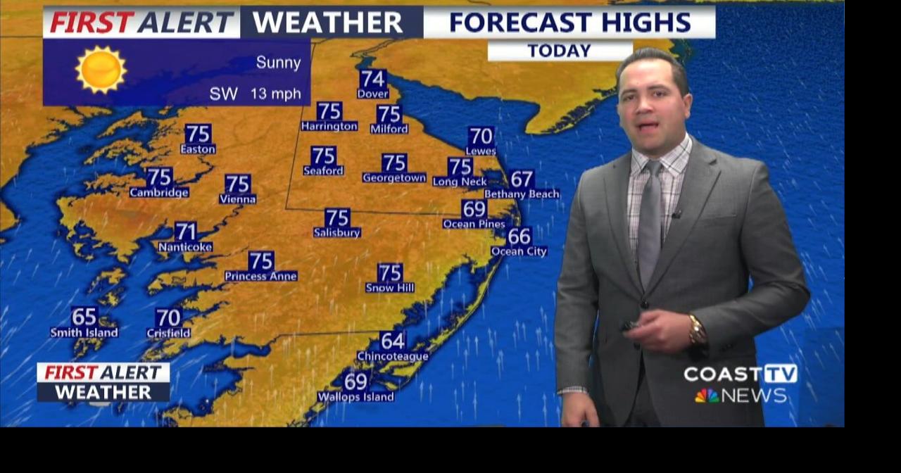Monday Morning Forecast Update, May 4th, 2026 | Weather | coasttv.com