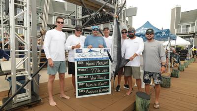 The Waste Knot brought in the prize White Marlin.
