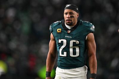 Eagles Barkley Home Break