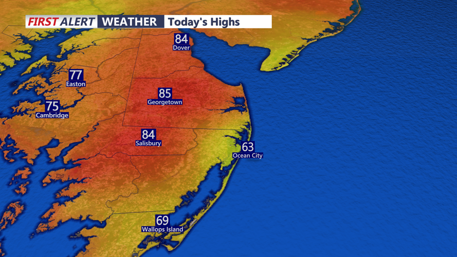 TODAY'S RECORD HIGHS