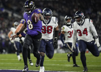 lamar jackson vs houston