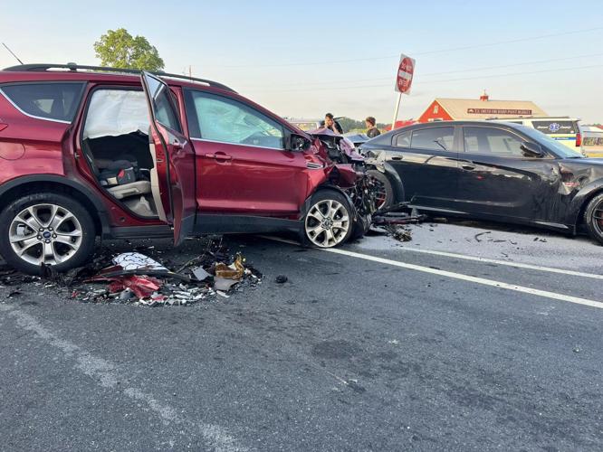Sunday Bridgeville crash photos