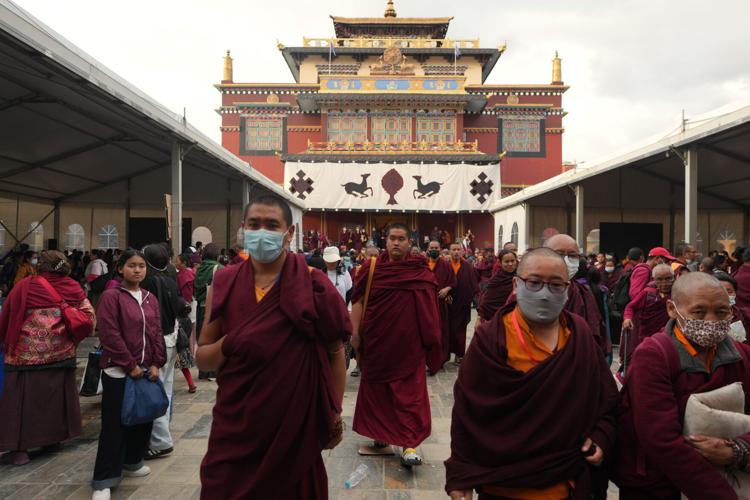 Teenage Buddhist Lama