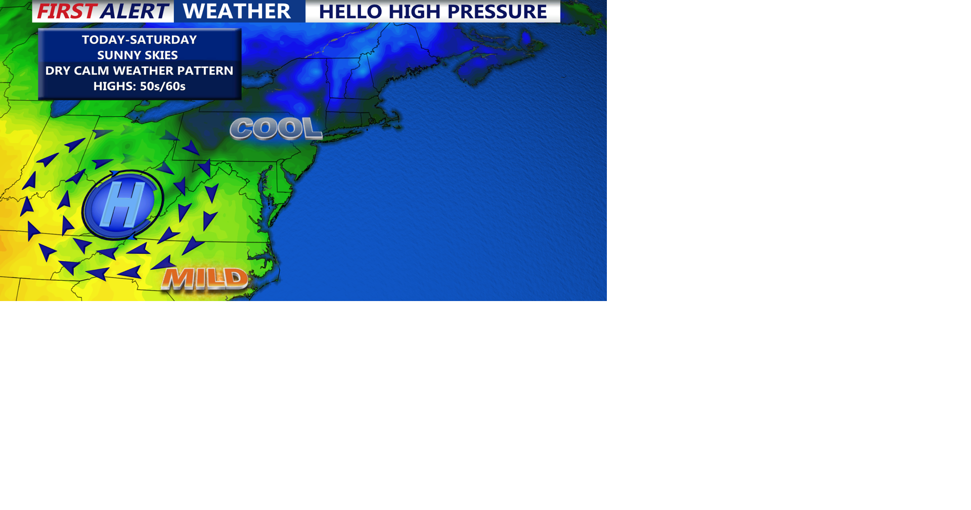 Breezy sunshine as dry conditions continue, shower chances over the ...