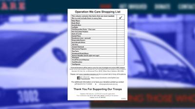 "Operation We Care" Still Taking Donations for Troops