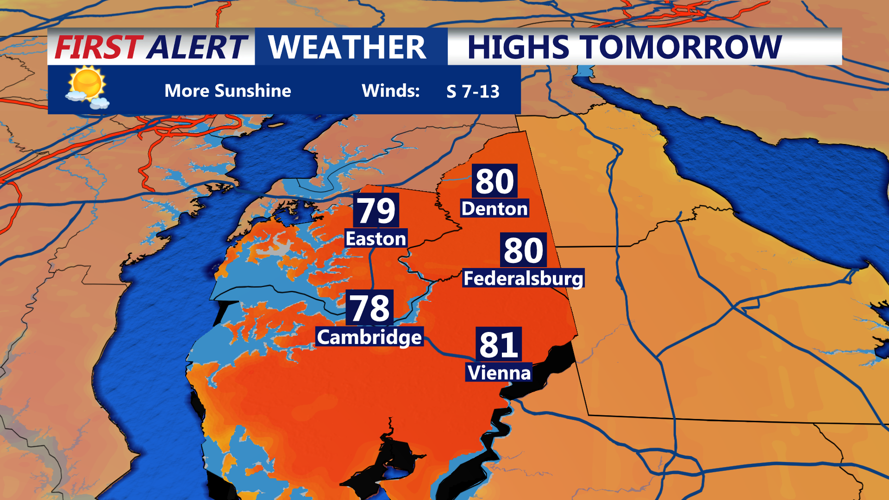 HIGHS TOMORROW CAMBRIDGE