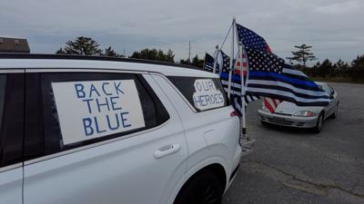 "Back the Blue" Caravan