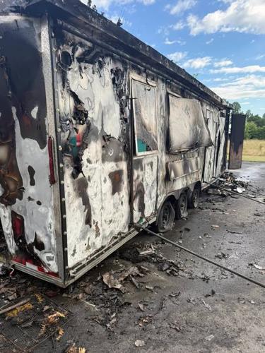 Food truck fire