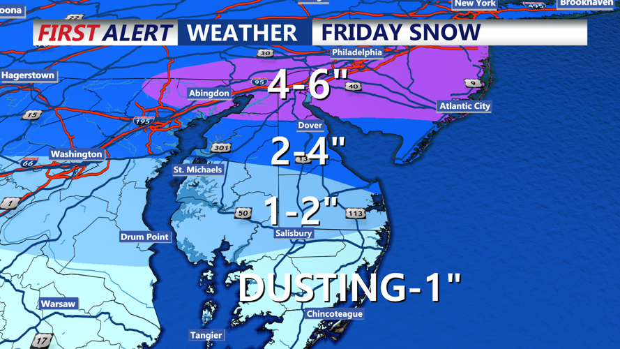 Expected Snow Totals