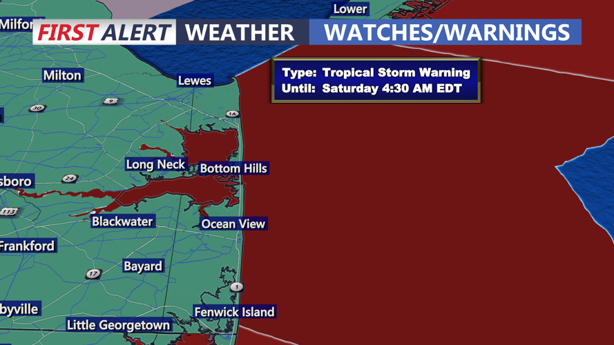 Tropical Storm Warning