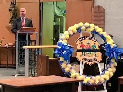 Delaware State Police Held Memorial Service For Fallen Troopers ...