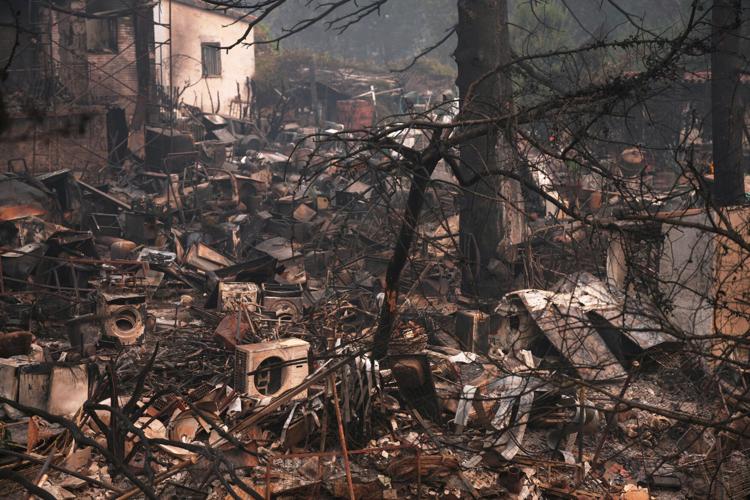 APTOPIX Spain Wildfires
