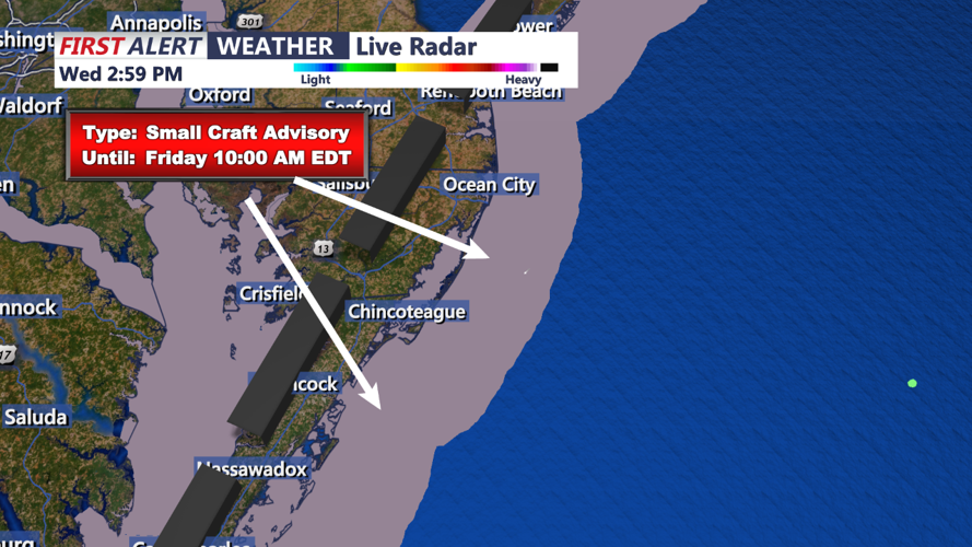 SMALL CRAFT ADVISORY - OCEAN CITY