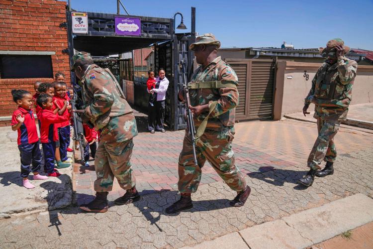 South Africa Army Deployed
