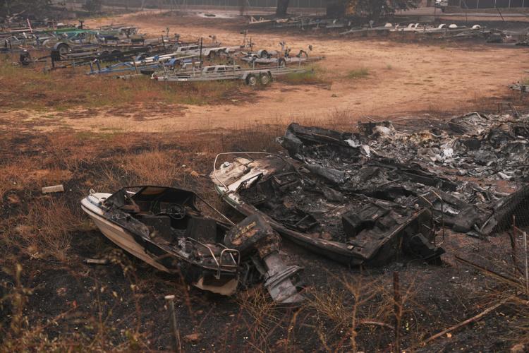 APTOPIX Spain Wildfires