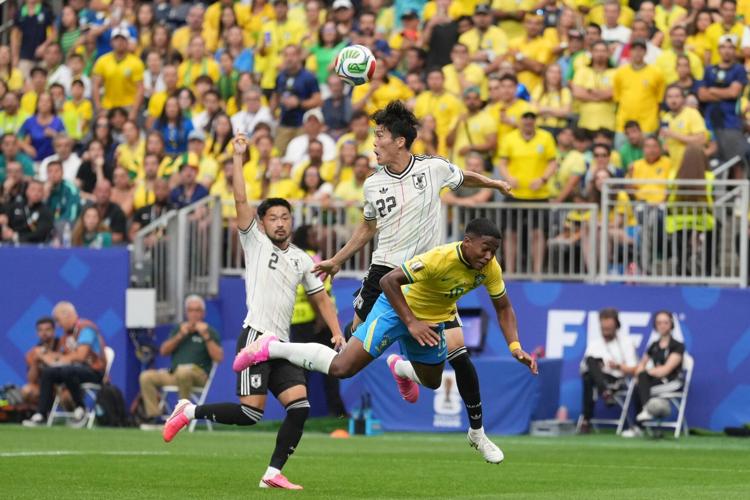 Japan Brazil WCup Soccer