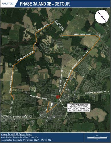 Plantation Road closure