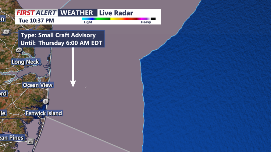 Updated Wind Advisory for Wednesday