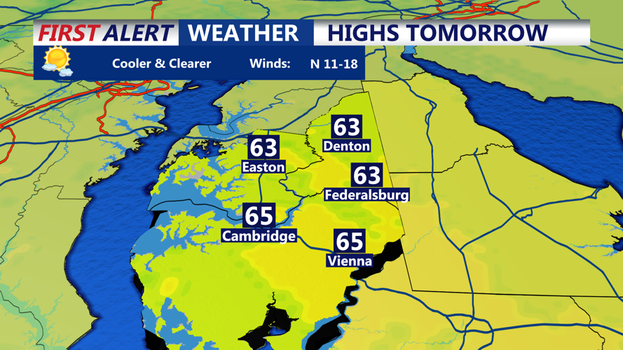 HIGHS TOMORROW CAMBRIDGE