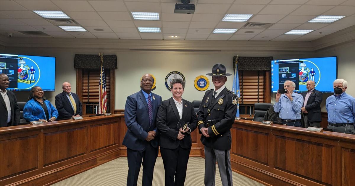 Brian Rojee First Female Milford Police Chief Sworn in | News | coasttv.com