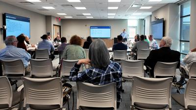 The meeting was held Thursday at 10 a.m.