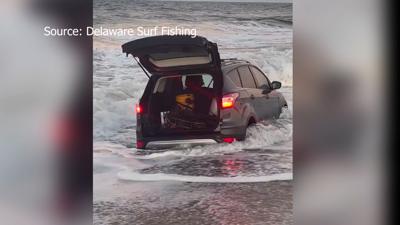 A Trip to the Beach Gone Wrong: Man Facing Charges After Driving Into the Surf