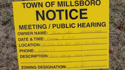 Notice of public hearing for proposed Towne Lakes development in Millsboro