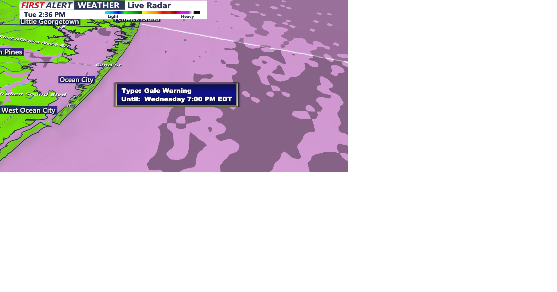 Offshore Nor’easter Brings Strong Winds, Coastal Flooding to Sussex ...