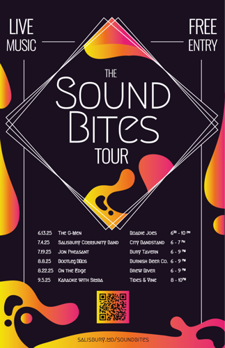 Salisbury’s Sound Bites Tour lineup