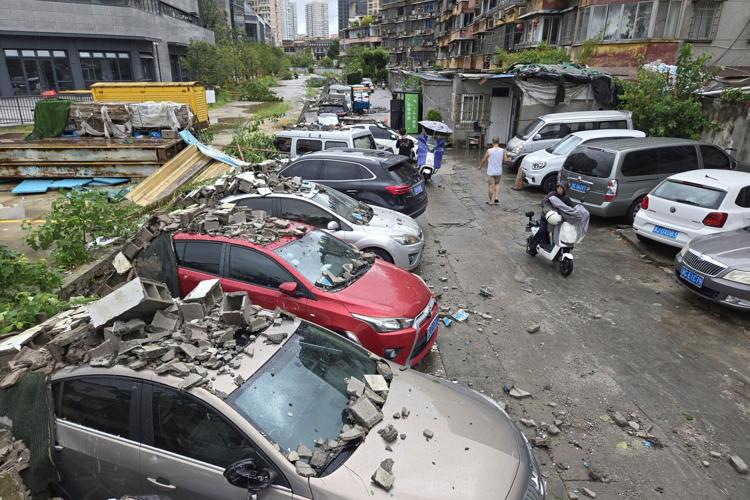 China Asia Storms