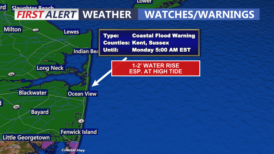 COASTAL FLOOD WARNING