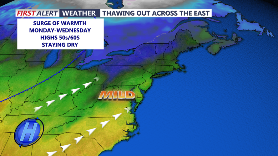 Thawing Out Into Next Week