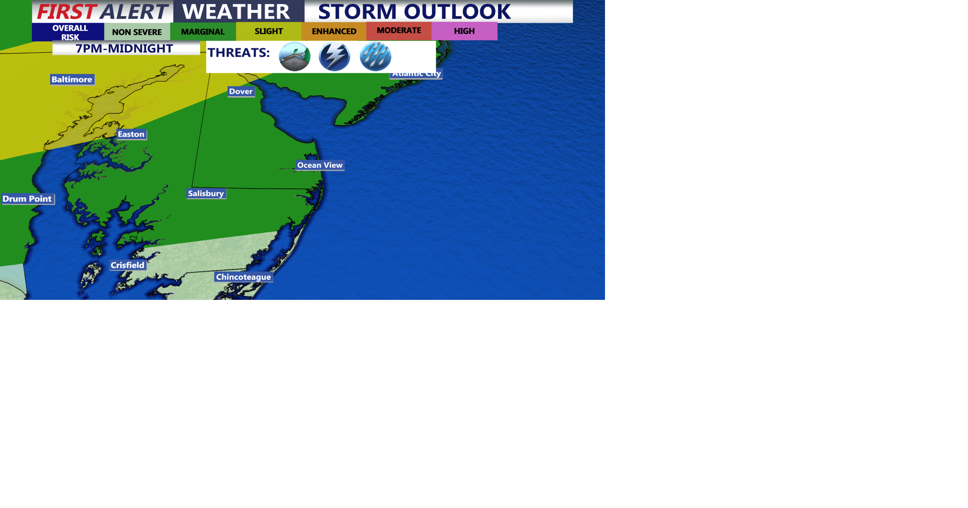 Hot, Humid Saturday Brings Isolated Storm Risk