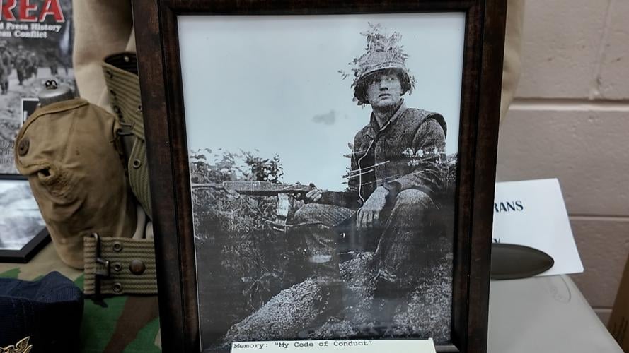 Walter Koopman 17 years old serving in the Korean War