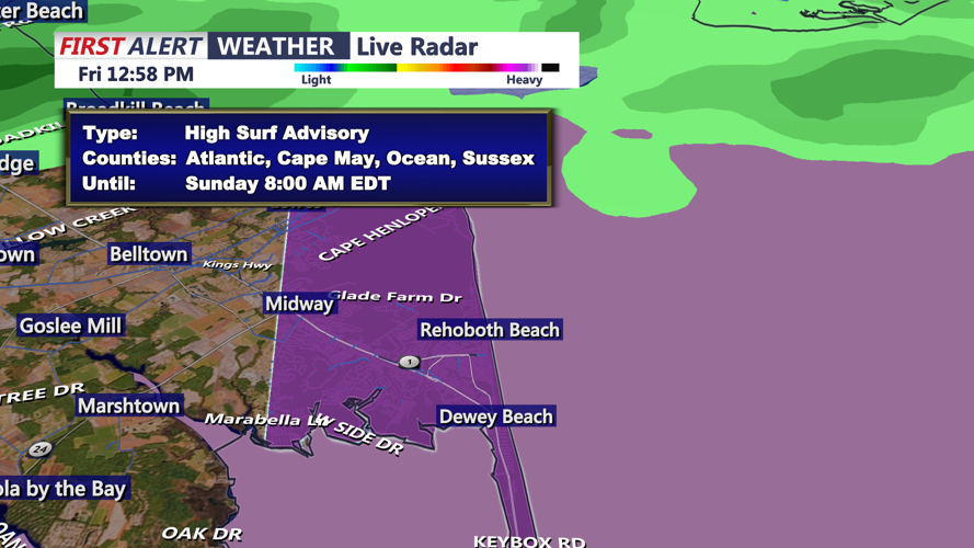 HIGH SURF ADVISORY