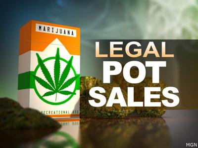 Legal pot sales