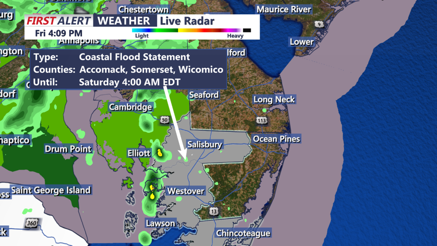 3 County Coastal Flood Advisory