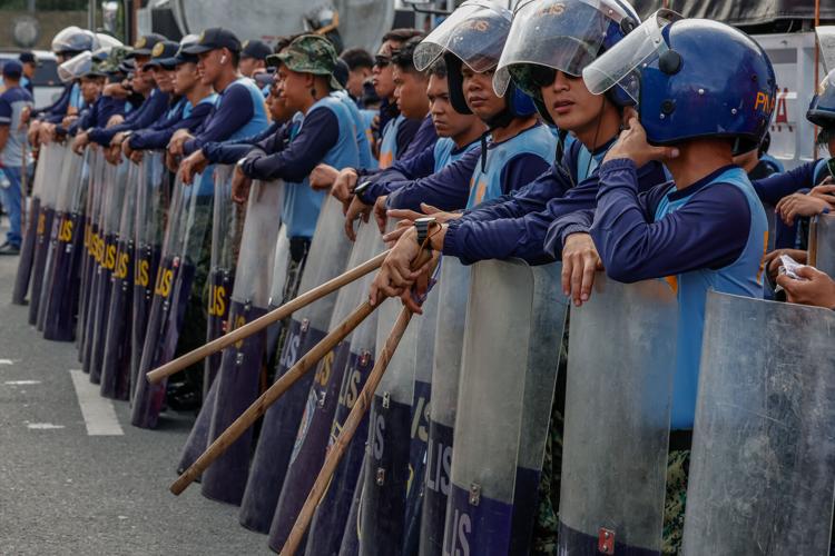 Philippines Marcos Protest