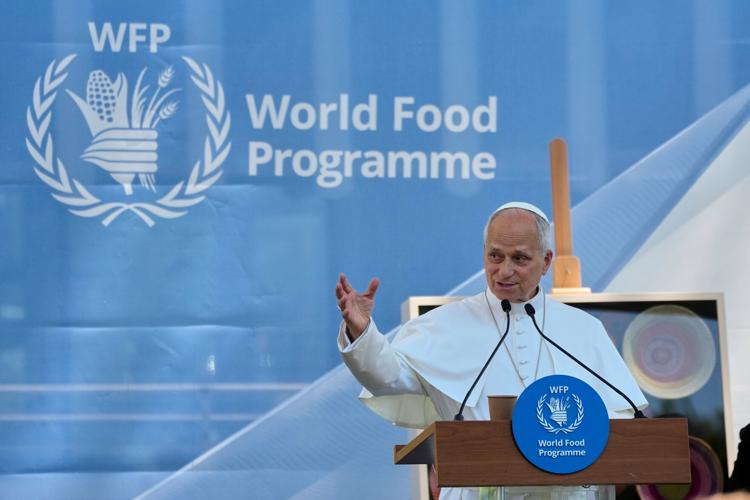 Italy Pope WFP