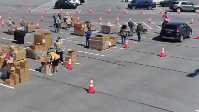 Food bank distribution