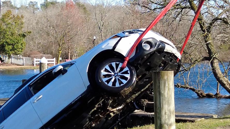 The car was removed from the water by Delaware State Police divers and Coastal Towing.