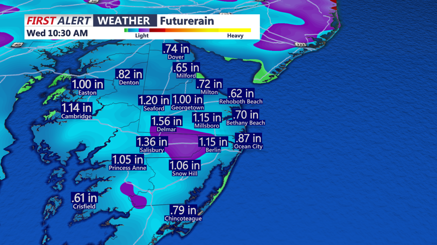 rain totals
