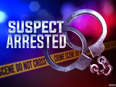 Suspect Arrested handcuffs caution tape