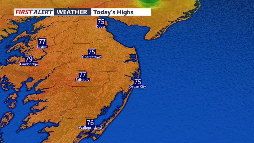 TODAYS HIGHS