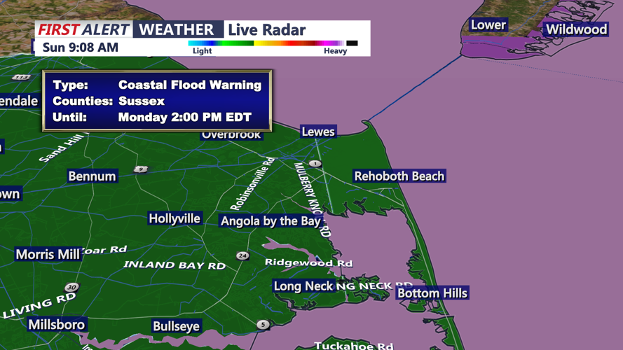 COASTAL FLOOD WARNING