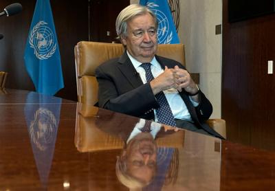 UN Secretary General AP Interview