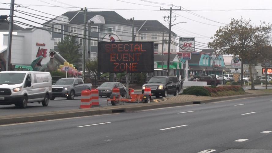 Special Event Zone Sign